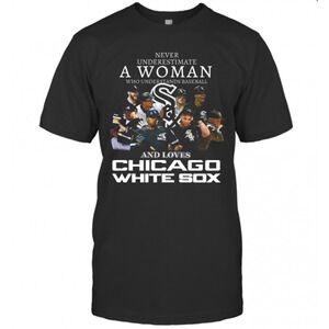 Never Underestimate A Woman Who Understands Baseball T-Shirt